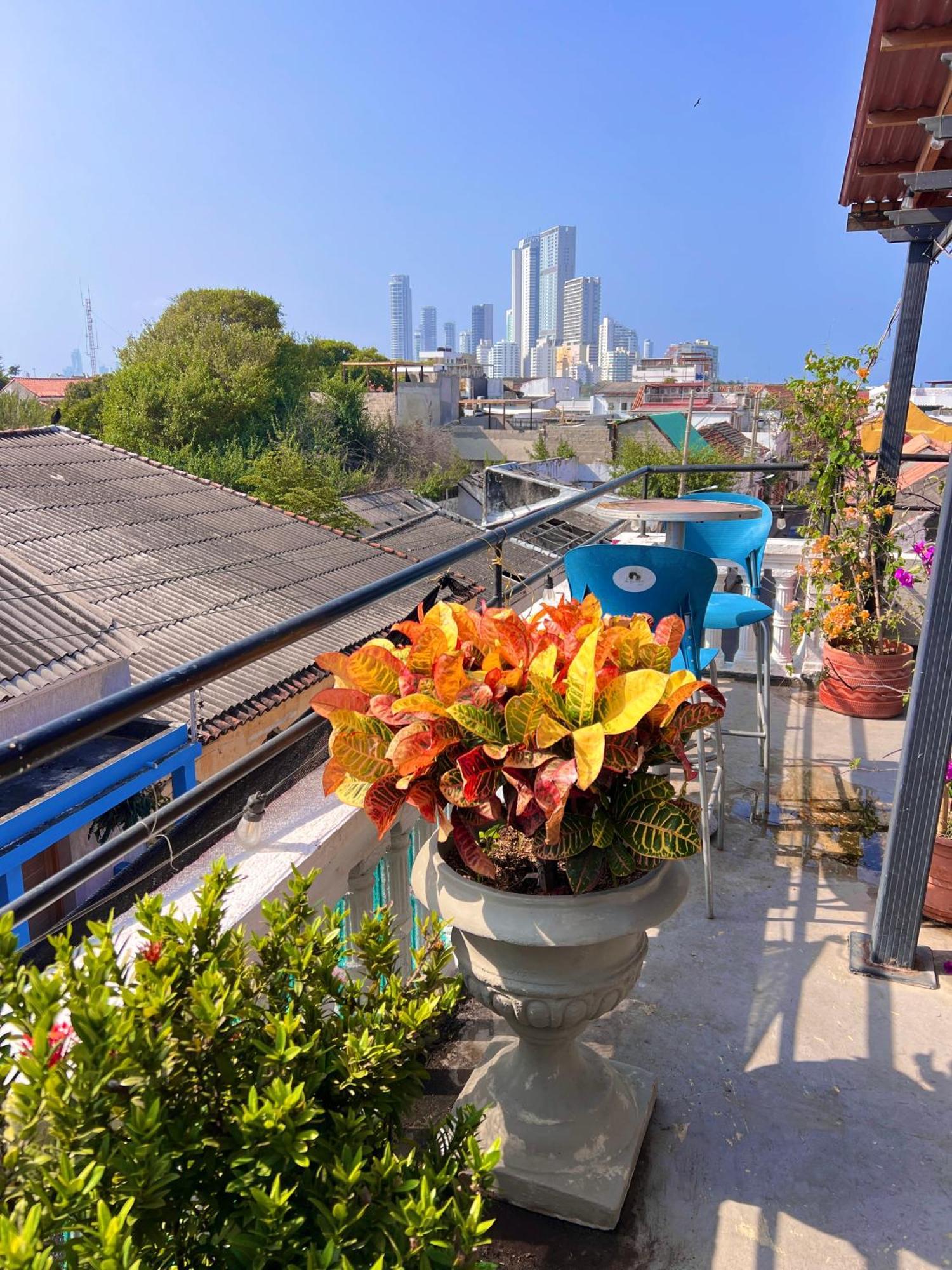 Cartagena La Viduka Hostel מראה חיצוני תמונה