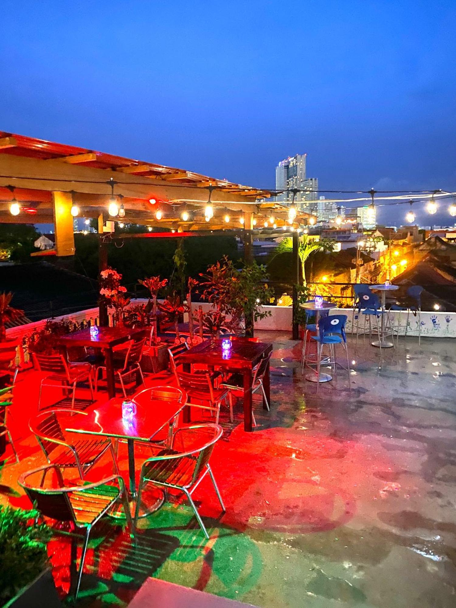 Cartagena La Viduka Hostel מראה חיצוני תמונה