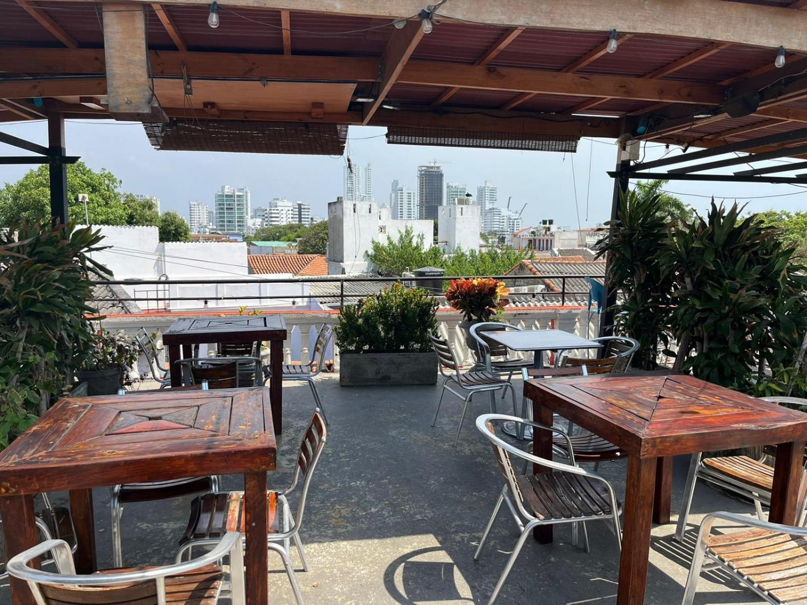 Cartagena La Viduka Hostel מראה חיצוני תמונה