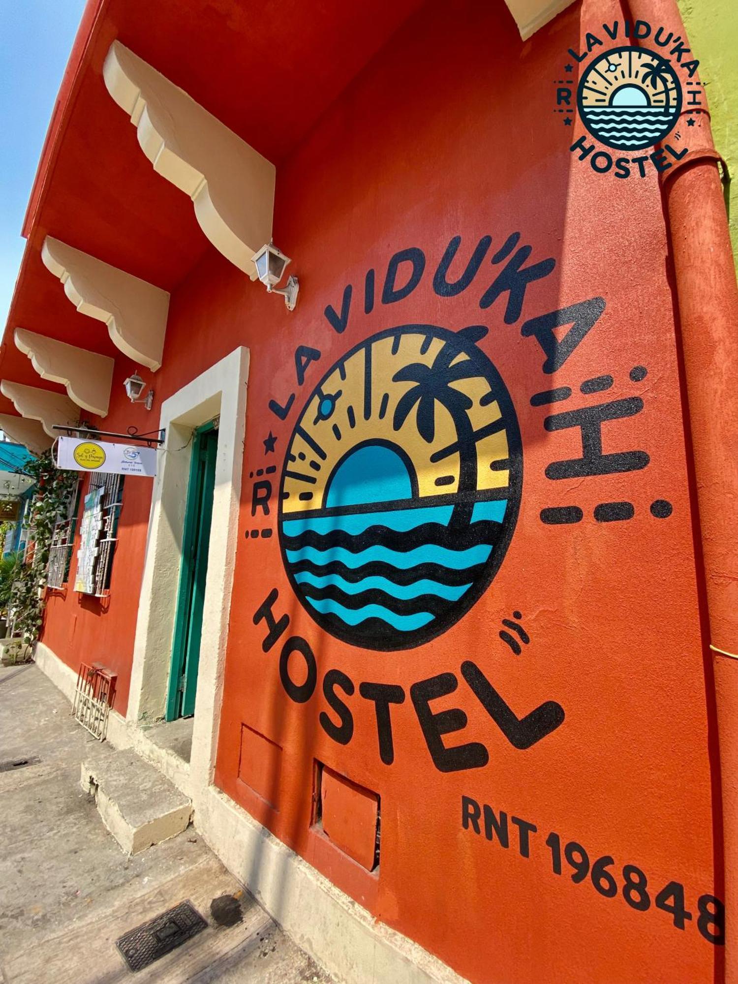 Cartagena La Viduka Hostel מראה חיצוני תמונה