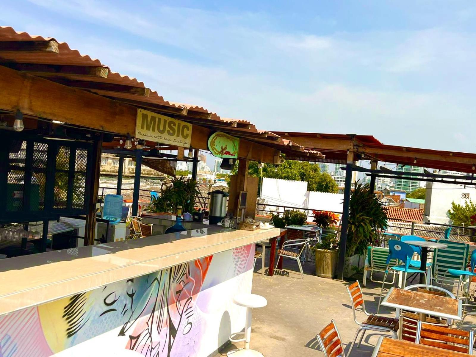 Cartagena La Viduka Hostel מראה חיצוני תמונה